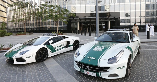 Dubai Police add the Lamborghini Aventador, Ferrari FF to its fleet - autoX