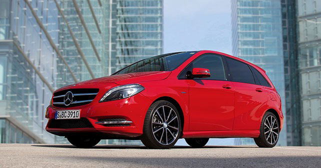 Mercedes Benz launches the B-Class Diesel