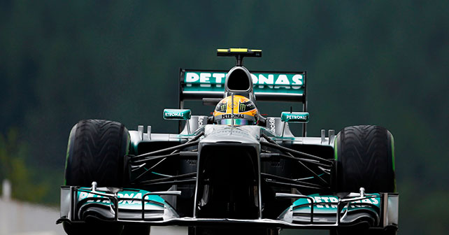 F1 Belgian Grand Prix: Hamilton grabs last gasp pole in wet session