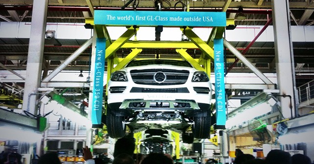 Mercedes GL India Production Commences