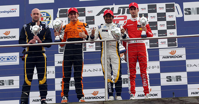 Karthikeyan takes fourth AutoGP World Series win at Donnington Park