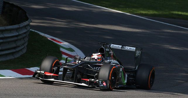 F1 Italian Grand Prix: Hulkenberg springs surprise as Vettel claims pole