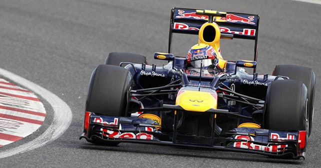 F1: Webber tops time charts as Vettel hits Trouble during FP3 of the Japanese Grand Prix