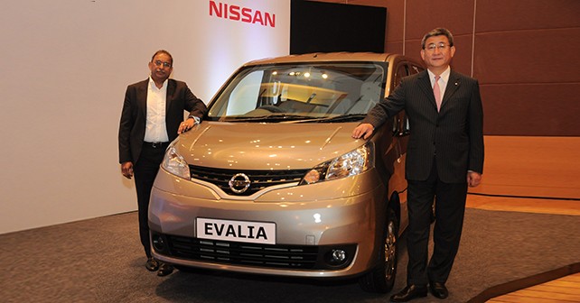 Nissan updates the Evalia MPV