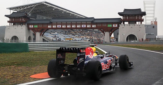 F1: Vettel fastest in Korean Grand Prix Free Practice 3