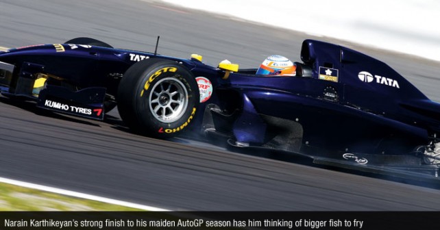 Finishing On A High: Narain Karthikeyan Seeks Victory