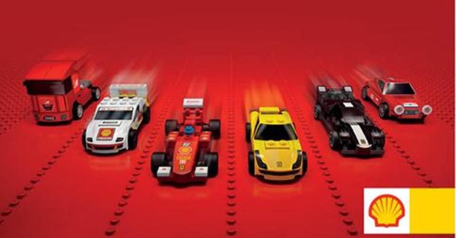 Shell joins forces with the LEGO Group for a new range of Ferrari Model collectibles