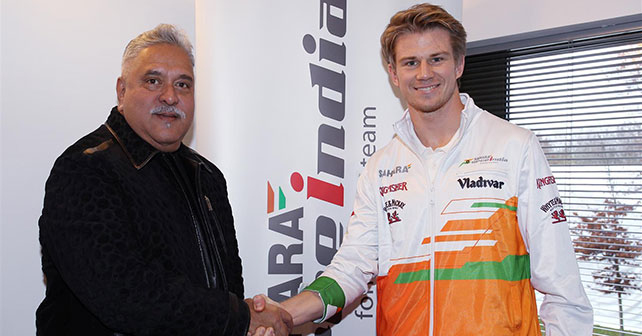 Nico Hulkenberg re-signs for Force India F1