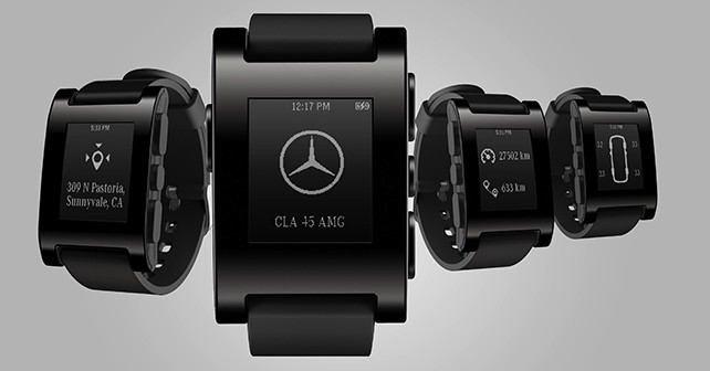 Mercedes and Pebble Technology Collaborate on Watch that Connects to Your Benz