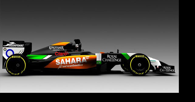 Sahara Force India reveal 2014 F1 challenger
