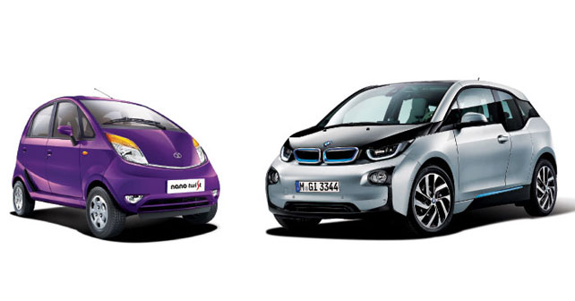 Jens finds some commonality between the Tata Nano & BMW i3!