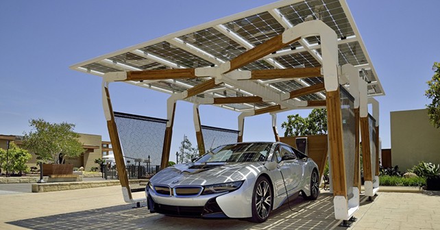 BMW ‘i’ Solar Carport Concept