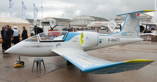 E Fan Electric Aircraft Takes Its First Flight