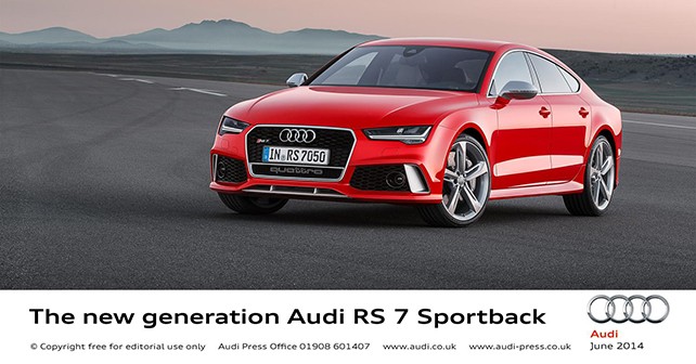 Audi RS7 Sportback gets a face lift