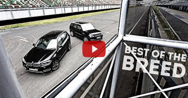 BMW X5 vs Range Rover Sport Video Comparison