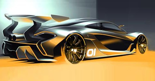 Bold McLaren P1 GTR concept