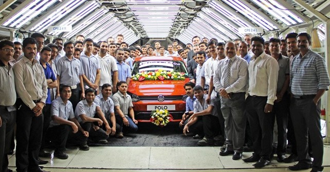 Volkswagen Pune Plant rolls out 400,000th car