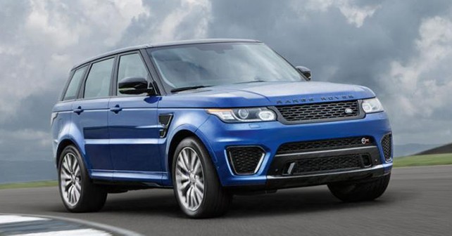 Range Rover Sport SVR Showcased