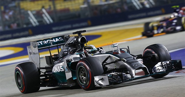 F1 Singapore Grand Prix: Hamilton pips Rosberg in a close fight for pole