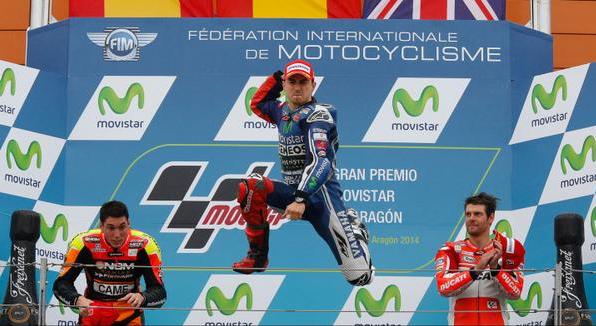 MotoGP Portugal: Lorenzo wins as others tumble in mixed weather conditions