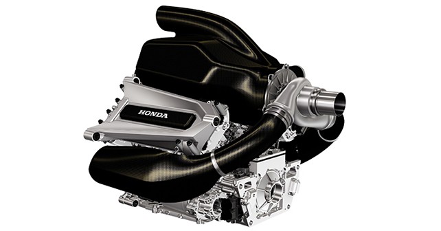 Honda releases first image of 2015 F1 power unit