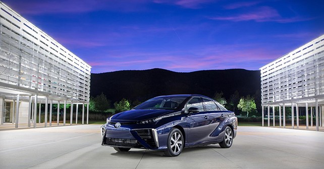 Toyota's Future Is Here: New Fuel Cell Sedan Called Mirai