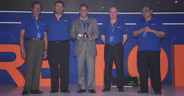 Tata Motors presents Supplier of the Year 2014 award to Harman International