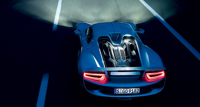 Spotted: The Brand-New Porsche 918 Spyder!