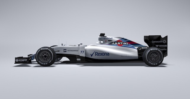 Williams Racing reveals 2015 F1 car