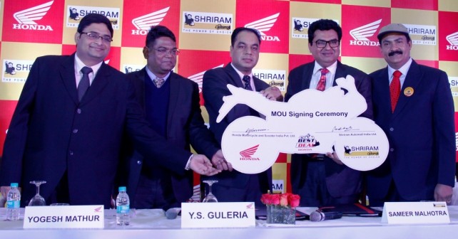 Honda and Shriram Automall join hands to tap the pre-owned two-wheeler market