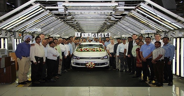 Volkswagen India manufactures record number of cars in 2014