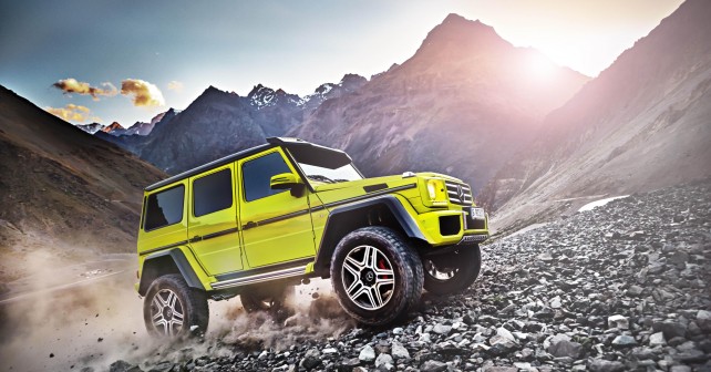 Mercedes reveals new military-grade G 500 4x4