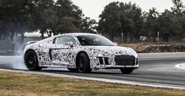 Audi Tests The New Prototype Of R8