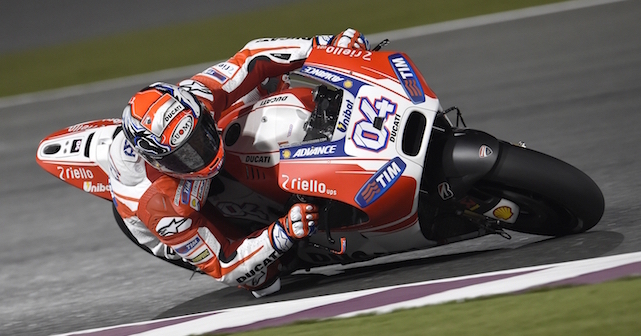 MotoGP Qatar: Dovizioso beats Honda riders to take surprise pole