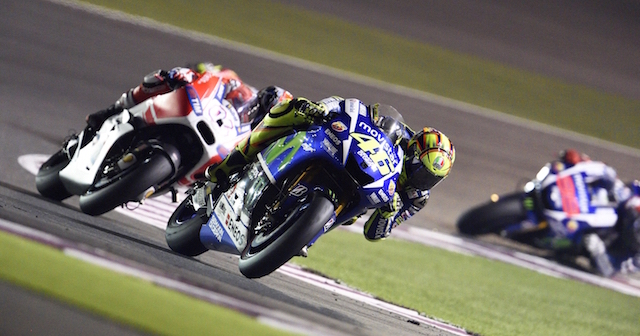 MotoGP Qatar: Rossi wins enthralling season-opener