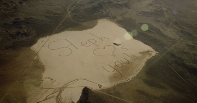 Hyundai displays a message to space for a 13 year old's astronaut father