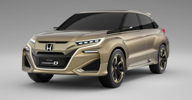 Honda Concept D unveiled at Shanghai