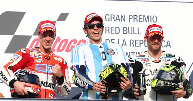 MotoGP Argentina: Rossi wins thriller as Marquez falters