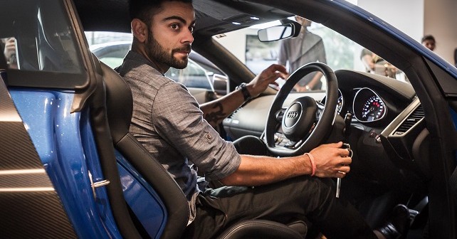 Virat Kohli becomes one of the 99 owners worldwide of the Audi R8 LMX