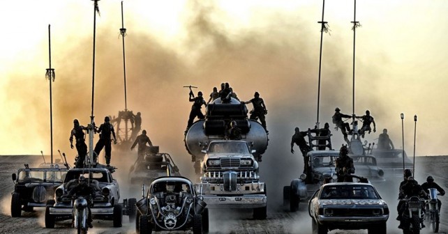 10 cars from hell in Mad Max: Fury Road