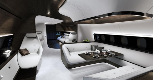 Mercedes and Lufthansa Team up to design Aircraft cabins