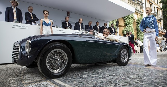 An Alfa Romeo 8C 2300 Spider awarded the ‘Best of Show’ at the Concorso d’Eleganza Villa d’Este