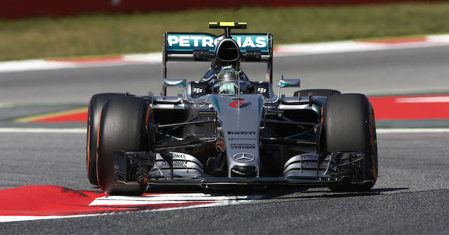 F1 Spanish Grand Prix: Rosberg denies Hamilton pole position