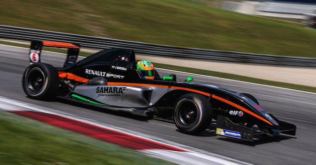 F-Renault NEC Austria: Jehan Daruvala scores maiden podium in race one