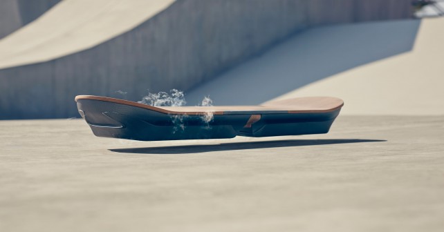 Lexus showcases prototype hoverboard