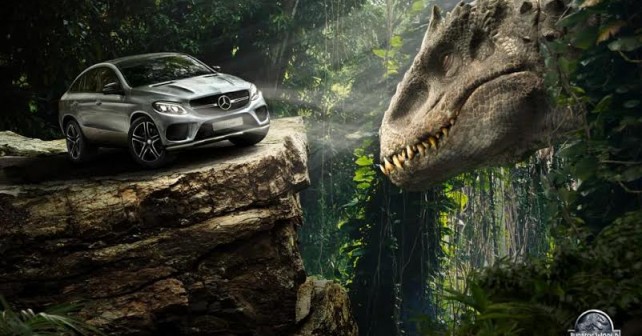 Mercedes GLE Coupe to make debut in Jurassic World movie