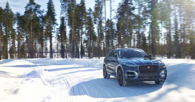 Jaguar tests upcoming F-Pace SUV in extreme conditions