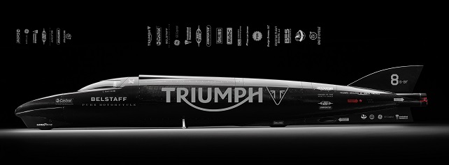 Triumph to attempt to break land speed record in August