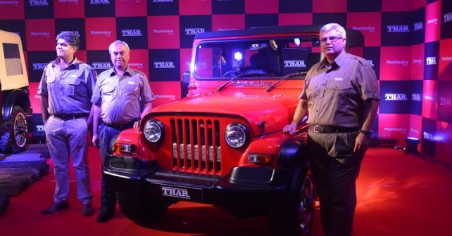 Mahindra Thar facelift launched at Rs 8.03 lakh