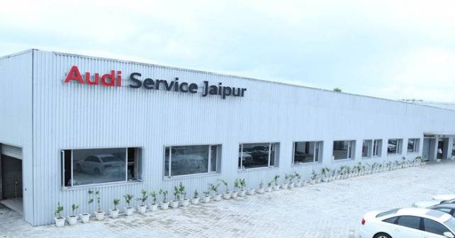 Audi pre-owned luxury car showroom now in Jaipur